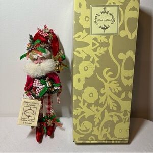 Mark Roberts Holiday Santa Figurine - collectible Christmas Morning Fairy